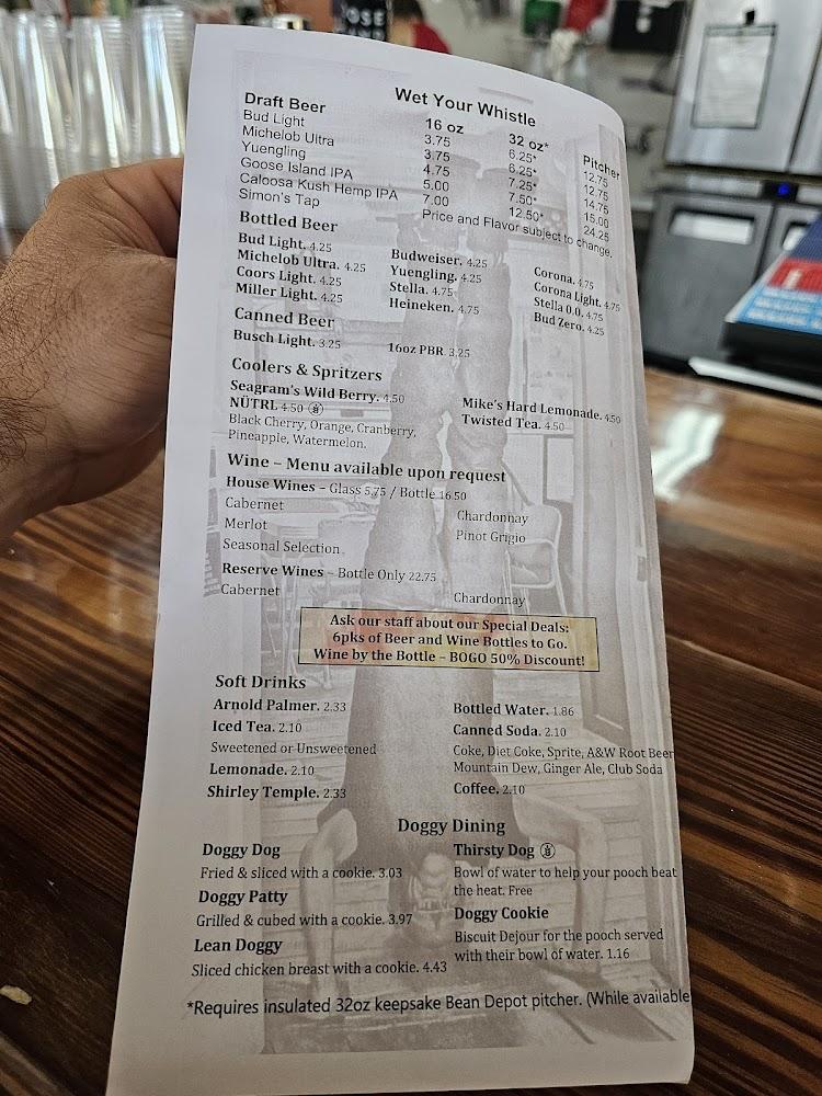 Bean Depot Menu image 2